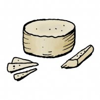 traditional Greek cheese, ground