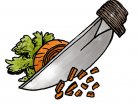 cutting technique, vegetables