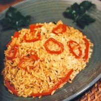 ρύζι με λαχανικά, συνοδευτικό, μυρωδικά, εύκολες συνταγές