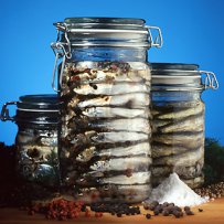 ANCHOVIES IN JARS