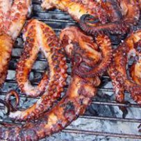 FOOD - CHARCOAL-GRILLED OCTOPUS