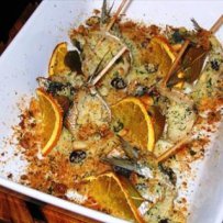 STUFFED ANCHOVIES WITH ORANGE