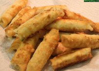  Eggplant Filled Pastry (Burekas Handrojos) 