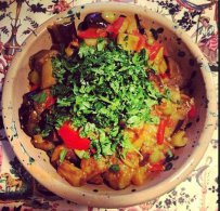 Caponata, Eggplant and Olives Stew