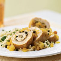  Chicken with Apple, Lemon and Raisins