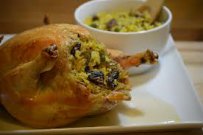 Saffron Stuffed Chicken