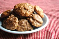 Cookies with bran flakes