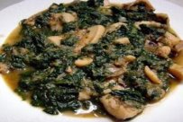 Cuttlefish with Fennel and Spinach