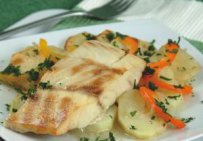 Oven-Baked Grouper or Salt Cod Fillet (Bianco)