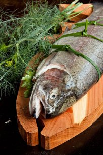 Stuffed Trout with Herbs