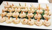Shrimp and Cheese Canapes