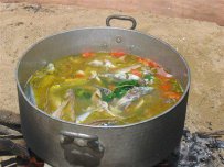 fish soup, kakavia, fresh, 