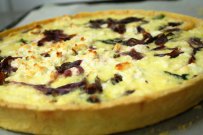 Πίτα της Ανω Προβηγκίας με χορταρικά και κατσικίσιο τυρί 
