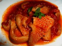 Tripe with Polenta