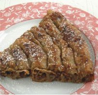 M'hencha bellouz - Almond pie from Morocco