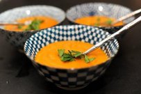 tasty healthy soups, vegetables meals, elegant dishes