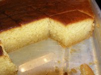 Greek Syruped Cake - Ravani