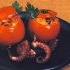 STUFFED TOMATOES (DOMATES GEMISTES) WITH OCTOPUS