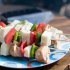 chicken kebab with haloumi from Cyprus