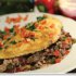  Omelette with  Kalamata Olive Tapenade, Tuna, Peppers & Onions