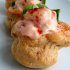 Choux (puff shells) Filled with Shrimp Mousse