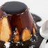  Chocolate and Vanilla Panna Cotta with white chocolate sauce 