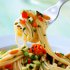Spaghetti with zucchini sauce Spaghetti with zucchini sauce
