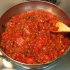 thyme, herb tomato sauce, Santorini tomatoes