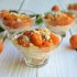 Baked apricots with almond biscuits