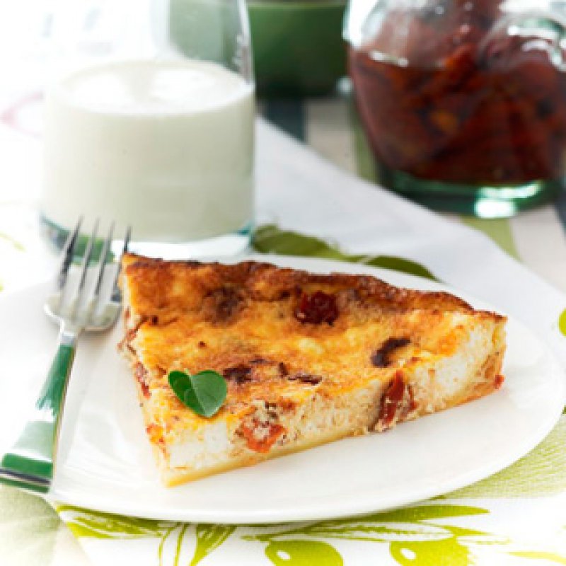 320 x 320: FOOD - SUN DRIED TOMATO TART