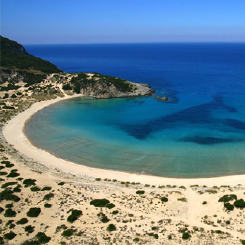 320 x 320: GREECE - PELOPONNESE - MESSENIA- VOIDOKILIA BEACH