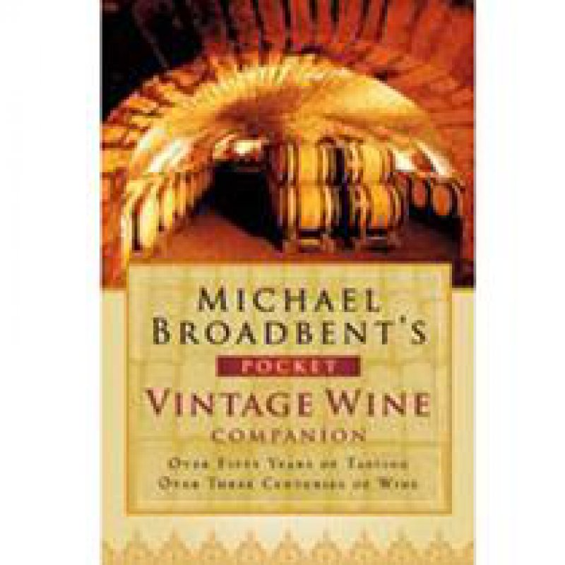 210 x 210: BOOK - MICHAEL BROADBENT'S POCKET VINTAGE WINE COMPANION