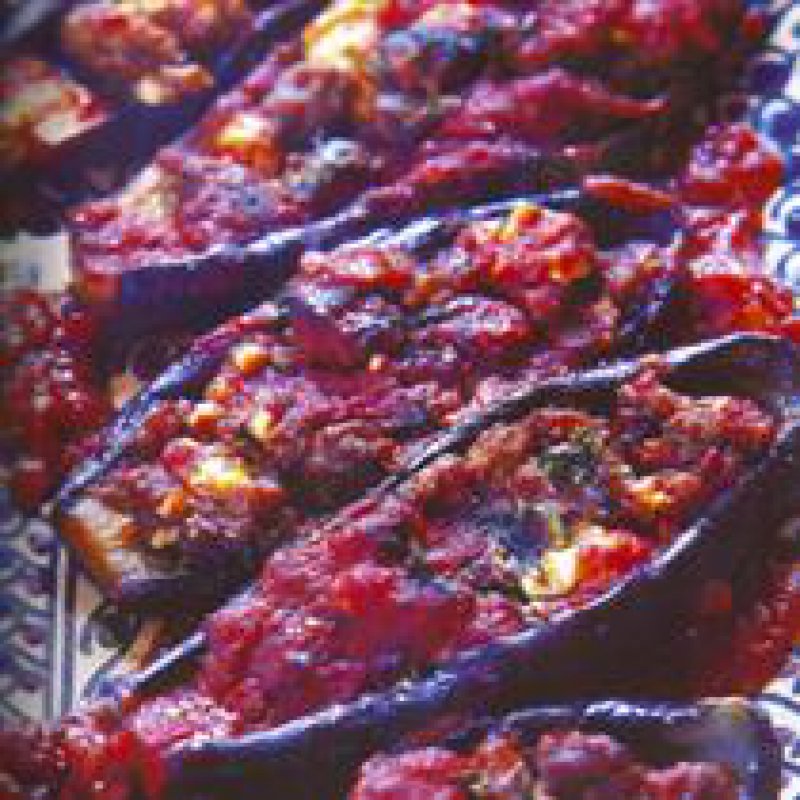 eggplants with tomato