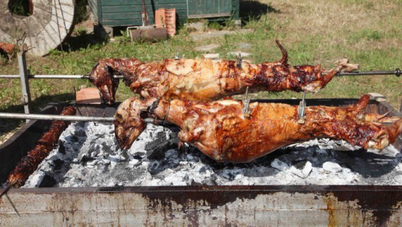 The Easter Spit-Roasted Lamb or Goat