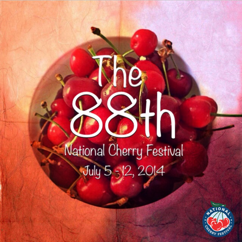 The 88th National Cherry Festival in Traverse City, Michigan The 88th National Cherry Festival in Traverse City, Michigan