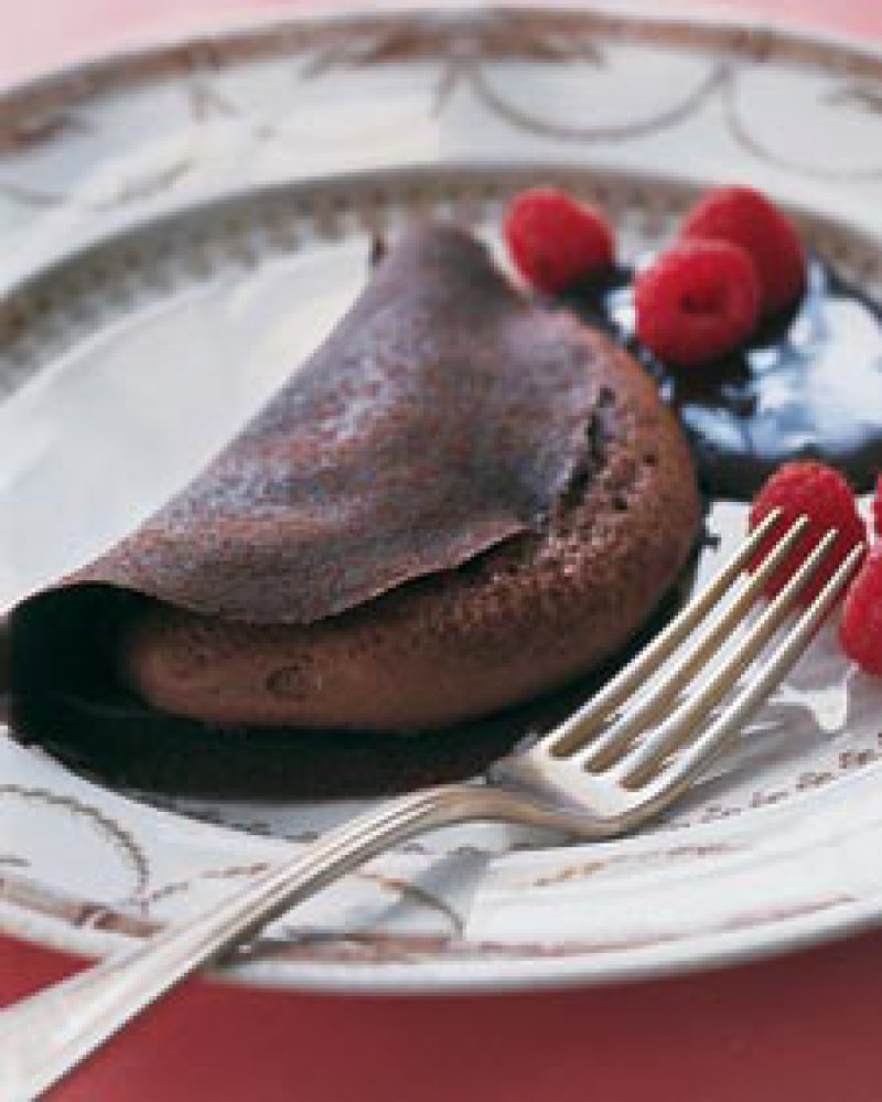 Chocolate Soufflé Crepes