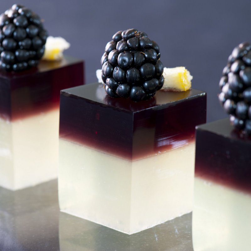 Milk and Grape Jello