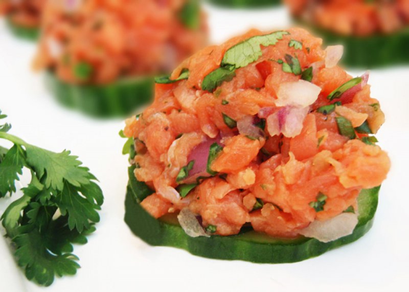 Smoked Salmon Tartar