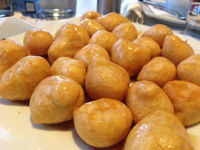 greek loukoumades, sweets