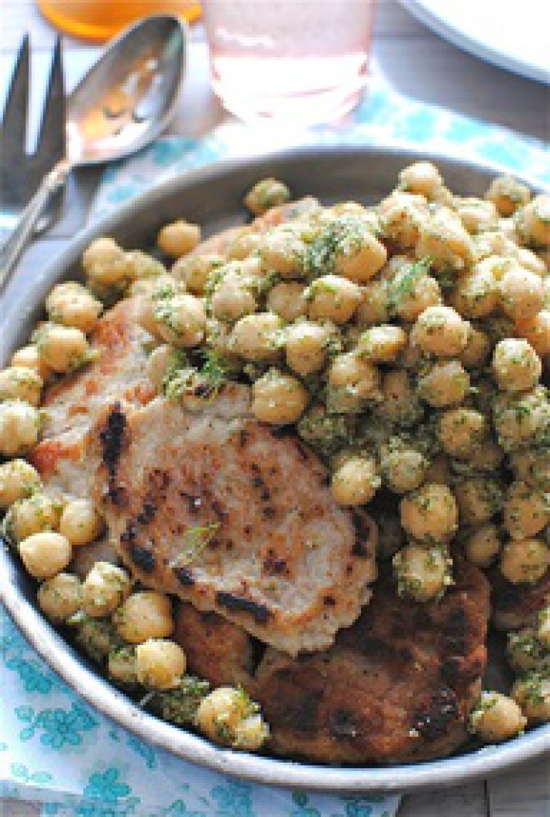 Christmas Pork with Chestnuts, Legumes and Spices from Lesvos