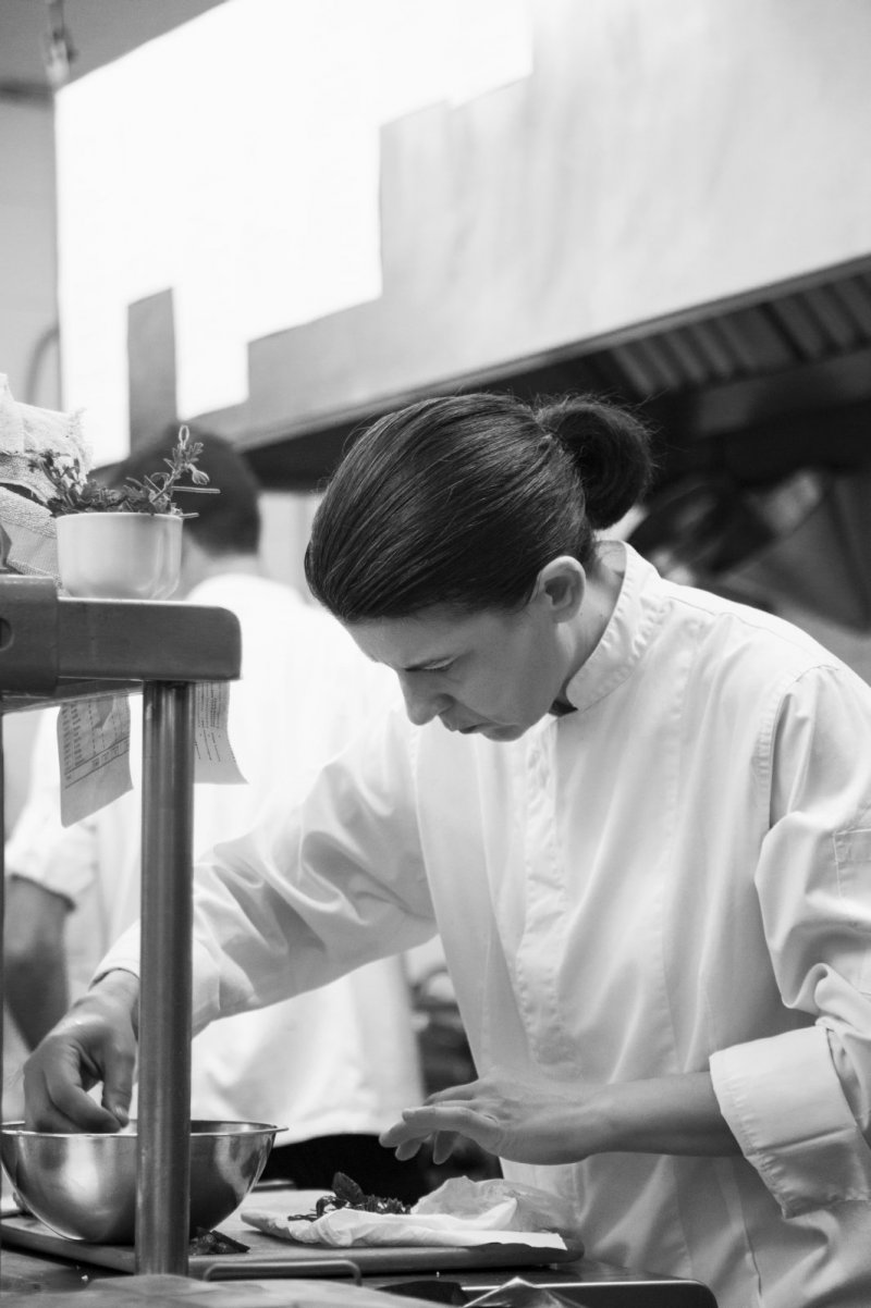 Vinsanto's executive chef Melina Chamata