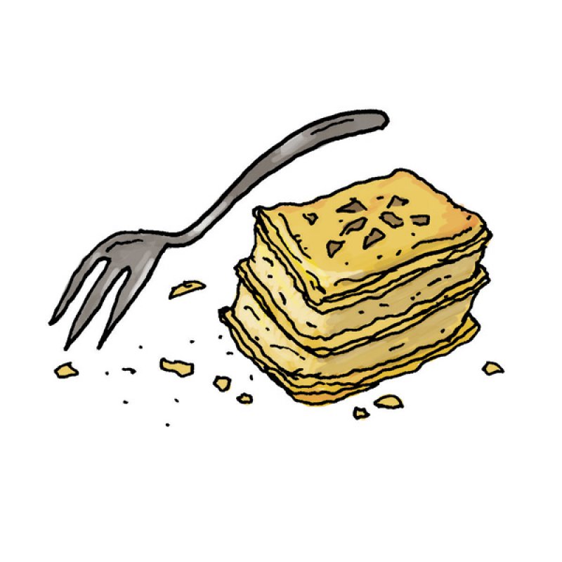 French dessert, sweets,cream, puf pastry