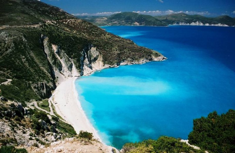 Myrtos beach, kefalonia island