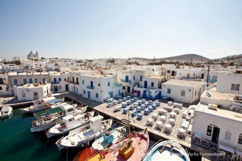 paros naousa old port