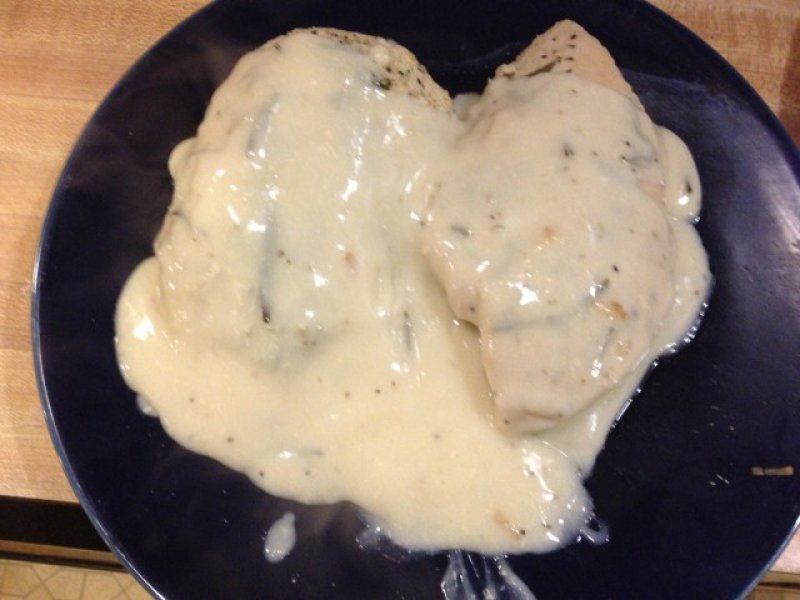 Turkey in Champagne Sauce