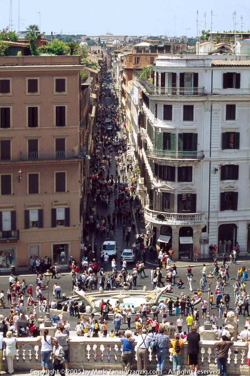 via del condotti rome italy