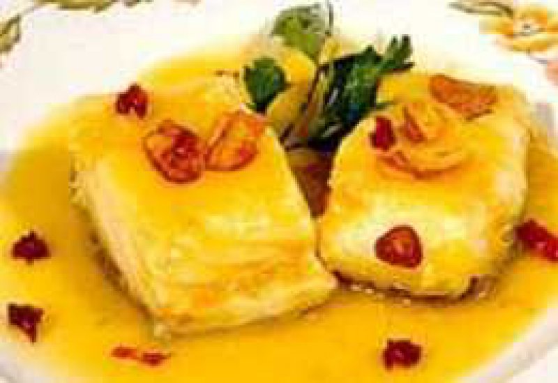 cod al Pil Pil, bacalao, spanish pil pil sauce, 