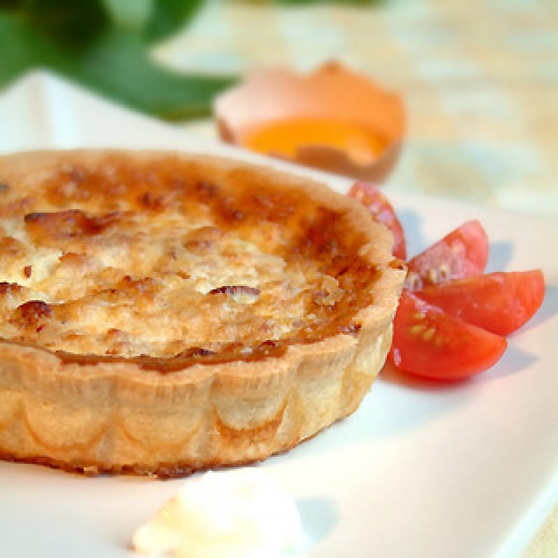  Chicken Tart with Metsovone Cheese