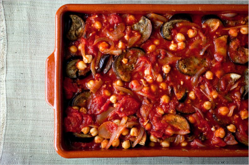 Aubergine with Garlic Aubergine with Garlic