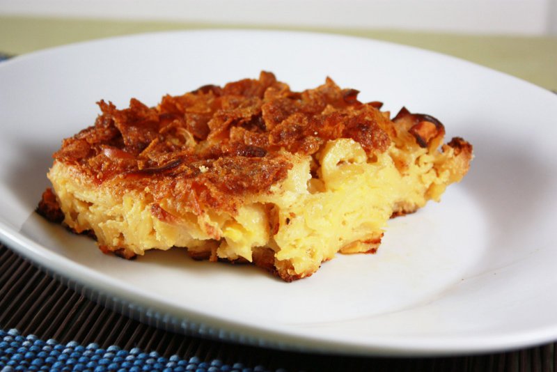 Kugel (πουτίγγα)  πατάτας με αβγά